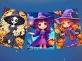 Spel Spooky Halloween-legkaart  aanlyn