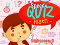 Spel Speedy Quiz Wiskunde  aanlyn