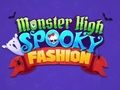 Spel Monster High Spookagtige Mode  aanlyn