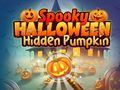 Spel Spookagtige Halloween versteekte pampoen  aanlyn