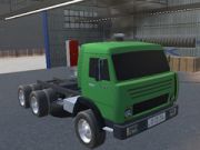 Spel Kamaz-vragmotor: Dryf en bestuur  aanlyn