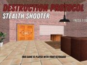 Spel Vernietigingsprotokol Stealth Shooter aanlyn