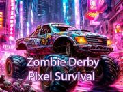 Spel Zombie Derby Pixel Survival aanlyn