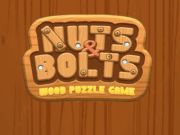 Spel Nuts & Bolts Wood legkaart spel  aanlyn