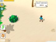 Spel Zombie-eiland-oorlewing  aanlyn