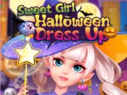 Spel Soet meisie Halloween Dress Up aanlyn