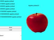 Spel Rooi Apple Clicker  aanlyn