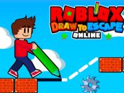 Spel Roblox trek om aanlyn te ontsnap aanlyn