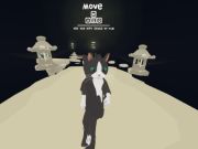 Spel Cat Warrior Parkour aanlyn