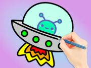 Spel Kleurboek: Galaxy Wander  aanlyn