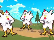 Spel Hoenderskieter io  aanlyn