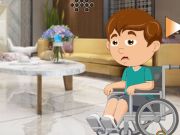 Spel Help die gestremde seun  aanlyn