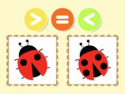 Spel Kindervasvra: meer of minder  aanlyn