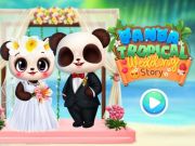 Spel Panda Tropiese trouverhaal  aanlyn