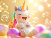 Spel Jigsaw Puzzle: Unicorn Bubble Fun aanlyn