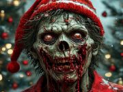 Spel Zombie Kersfees legkaart  aanlyn