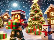 Spel Minecraft Kersfees legkaart  aanlyn
