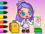 Spel Inkleurboek: Avatar Skooldag aanlyn Spel Inkleurboek: Avatar Skooldag aanlyn