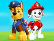 Spel Legkaart: Paw Team  aanlyn