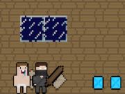 Spel Baby Noob vs Heroman 2-speler  aanlyn