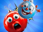 Spel Voeg Balls Nuwejaarsspeelgoed saam in 3D!  aanlyn