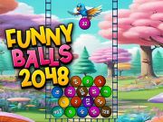 Spel Snaakse balle 2048  aanlyn
