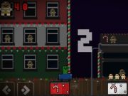Spel Kersvader-motorkoekie  aanlyn
