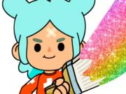 Spel Inkleurboek: Toca Boca Rita  aanlyn
