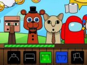 Spel Sprunki: Monsters aanlyn