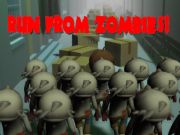 Spel Hardloop vanaf zombies!  aanlyn