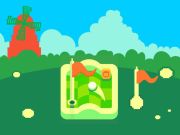 Spel Pixel mini gholf  aanlyn