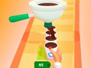 Spel Koffie Run 3D  aanlyn