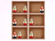 Spel Sorteer volgens Matryoshka -rakke!  aanlyn