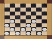 Spel Checkers twee spelers  aanlyn