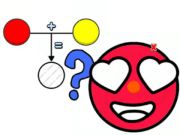 Spel Kindervasvra: kleurmengspel  aanlyn