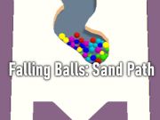 Spel Val balle: sandpaadjie  aanlyn