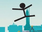 Spel Flappy Stickman aanlyn