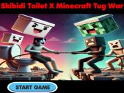 Spel Skibidi Toilet X Minecraft Tug War aanlyn