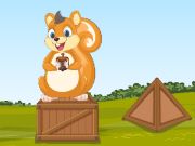 Spel Honger eekhoring  aanlyn