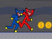 Spel Stickman Huggy Party Duo aanlyn