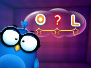 Spel Woorde met uil  aanlyn