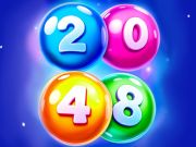 Spel 2048 Wedstrydballe  aanlyn