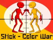 Spel Stick Color War aanlyn