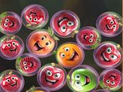 Spel Merge vrugte: 2048 nuut in 2d!  aanlyn