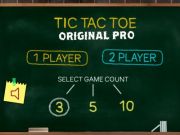 Spel Tic tac toe oorspronklike pro  aanlyn