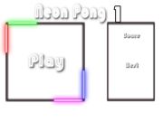 Spel Neon Pong 1 aanlyn
