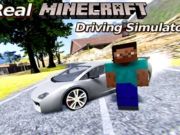 Spel Real Minecraft Driving Simulator aanlyn