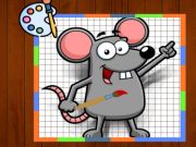 Spel Snaakse muis kleurtyd  aanlyn