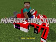 Spel Minekart Simulator aanlyn