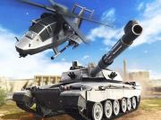 Spel Strategie van oorlog. Tenks en helikopters  aanlyn